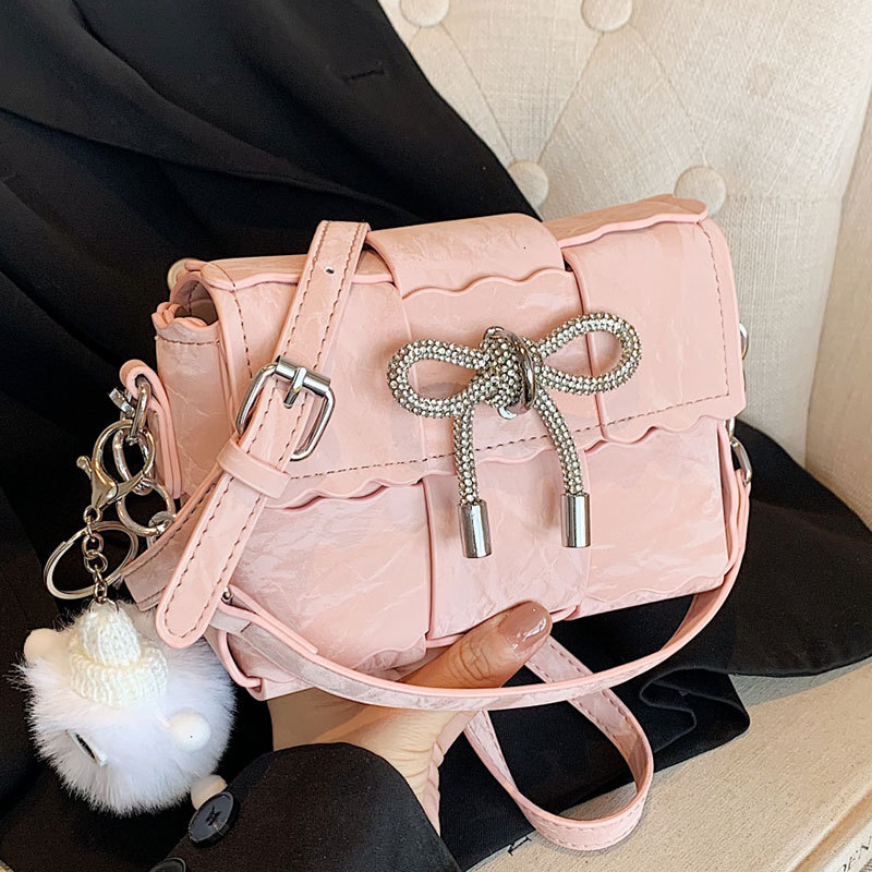 Free shipping designer 2025 Trendy New Fashion Woven Small Square Bag for Women Versatile Commuter Bag Casual Stylish Crossbody Bag