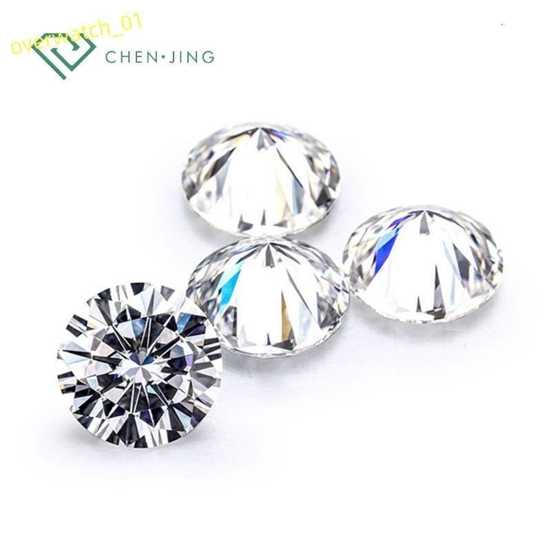 Fine Jewelry China Factory 1 Carat IGI GIA Certified White Loose Diamond 5ct Large CVD Lab Diamond Round Brilliant Cut HPHT Lab Grown Diamond