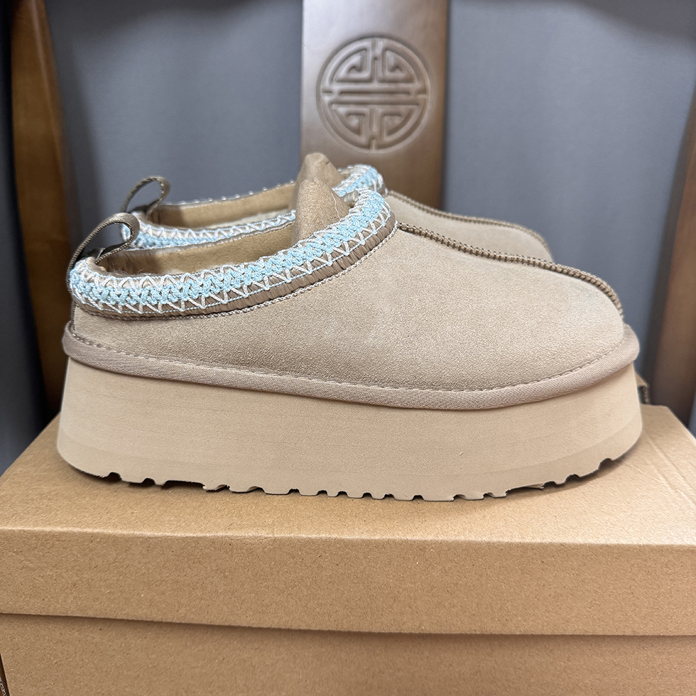 Men Women Tasman slippers Chestnut Sand tazz Slippers australia Ultra Mini Platform Boot Plush fur warm Suede snow boots Soft comfortable designer