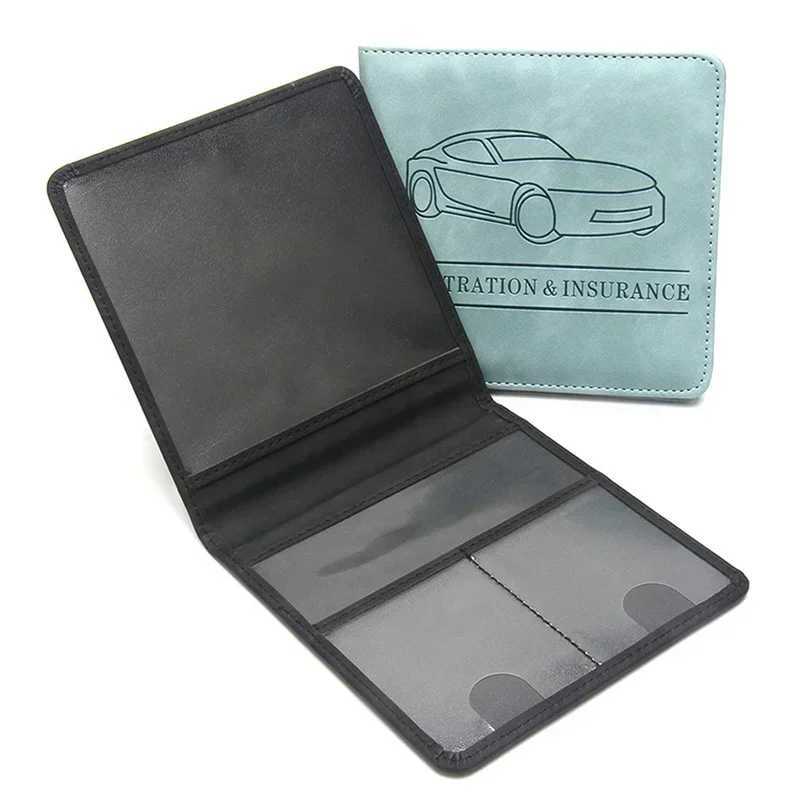 Enregistrement des voitures et support d'assurance accessoires de voiture véhicule Boîte à gants Organisateur de voiture essentielle Carte de doc
