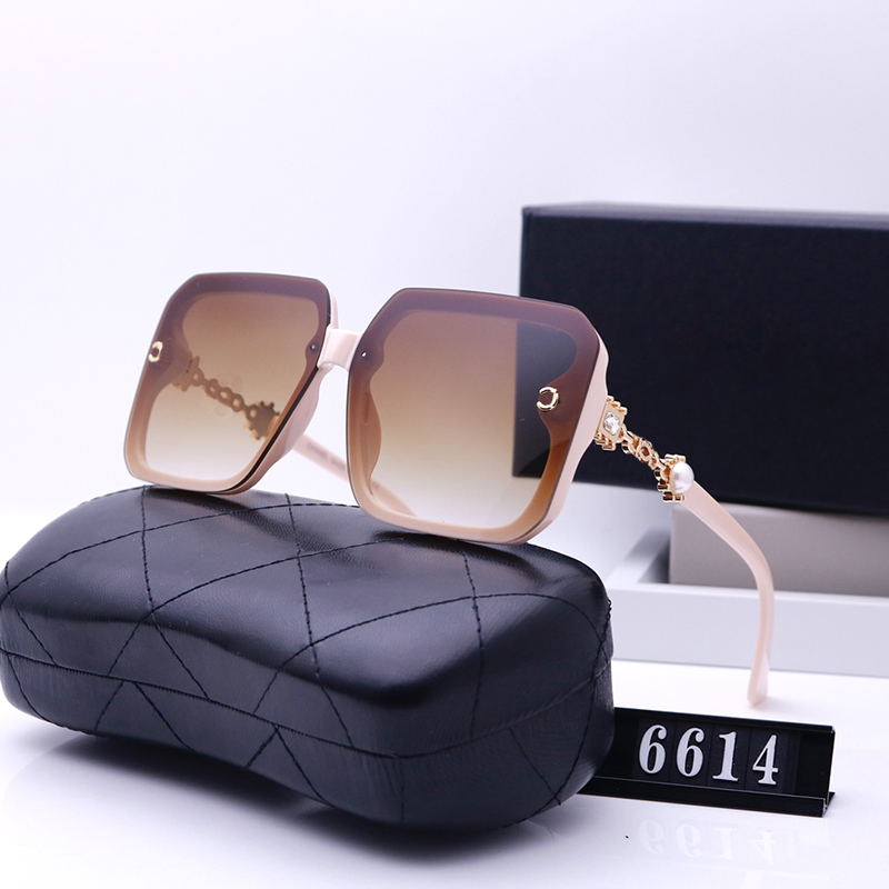 Lunettes de soleil designer pour femmes lunettes de mode Perle chaude vendant des lunettes polyvalentes à uv polarisé senior design de luxe de lu