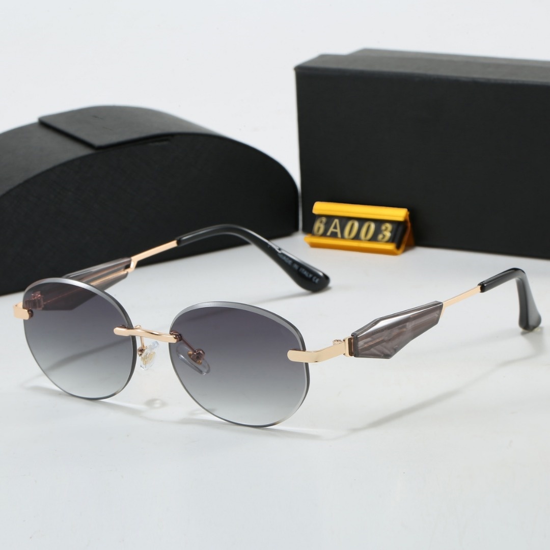 Luxury designer sunglasses mens womans sunglasses cassic Oval Small Sunglasses For Women Luxury Brand Eyeware Aesthetic Unisex Vintage For Sun Gl