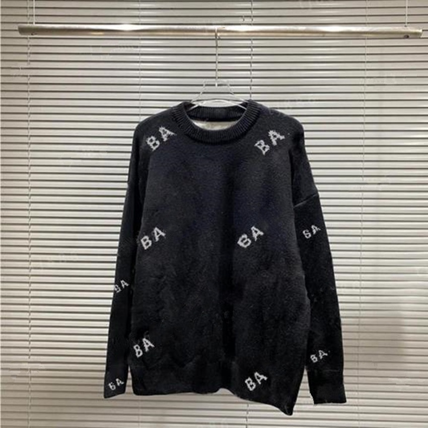 Designer Sweater Mens Women Sweaters Womens Men Women Crew Neck Pullover Long Sleeve Letter Embroidery Knit Pink for Woman Fashion 20ss Clothes T