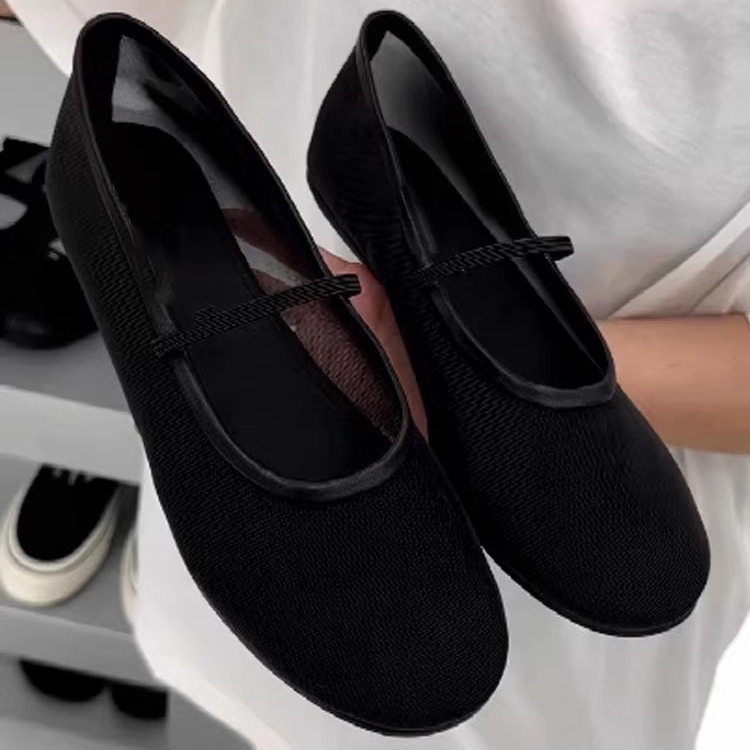 Designer Casual Estaby Fashion Flat Chaussures Femme Mesh Hollow Outs Mary Jane Round Toe Shoes Loafers Beach Summer Walking Talage Tareshrophers