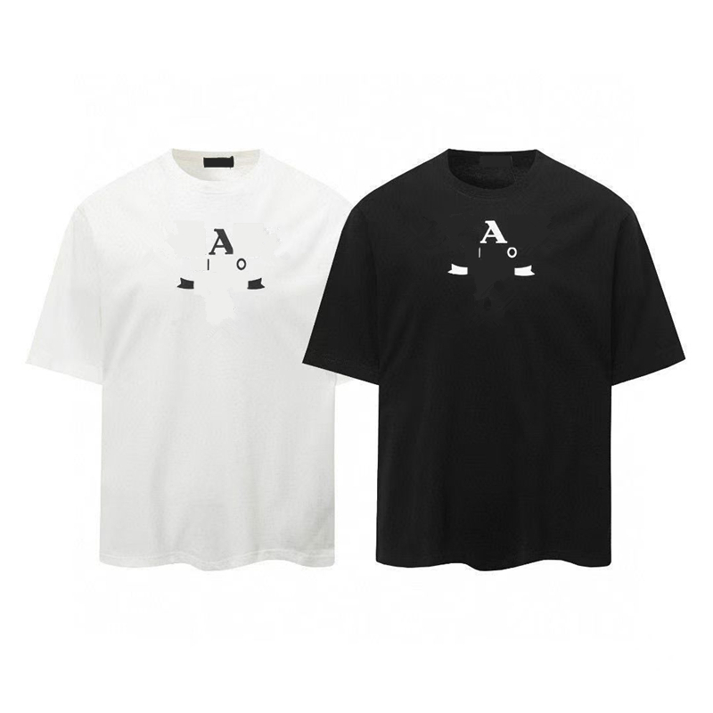 T-shirts de créateurs pour hommes Lettre classique imprimée coton lâche manches courtes Joker tendance haut pour hommes et femmes chemise de gym