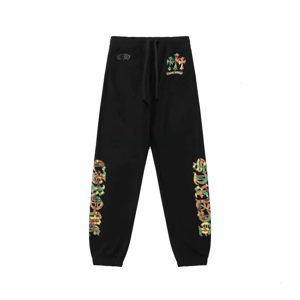 Chromed Pants Heartity Designer Mens Joggers Pants Quality Paint Style Printed Fashion High Jogger Men's Sweatpants Hip Hop Rock Street US Size
