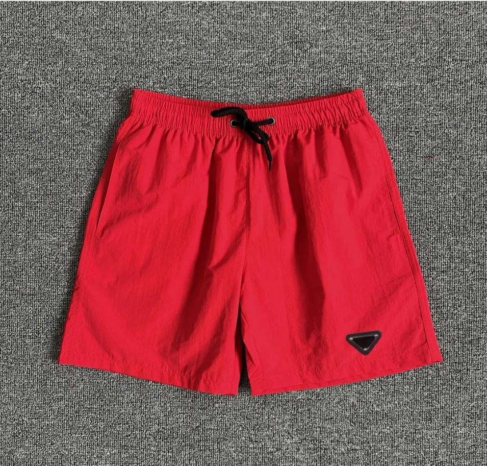 mens designer short triangle swimming trunks shorts Embroidery Men Letter Casual Sports Loose Style Drawstring Knee Length Brands Beach Shorts 58024