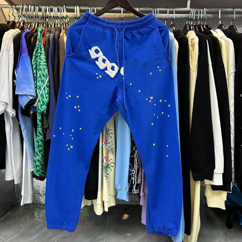 Designer Hoodies Spiders Mens Pants For Men Young Thug Hoodie Spyder Women Spider Hoodies Tracksuit Puff Print Pullover Spider Pants Casual Popular