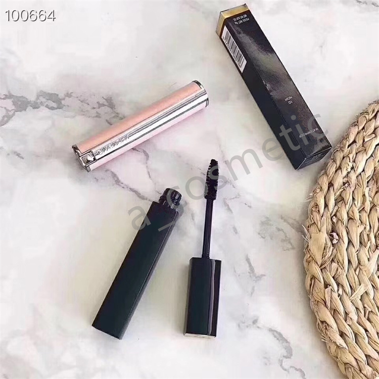 En stock !Mascara de maquillage pour les yeux de marque, imperméable, noir froid, longueur épaisse et boucles, mascara naturel longue durée