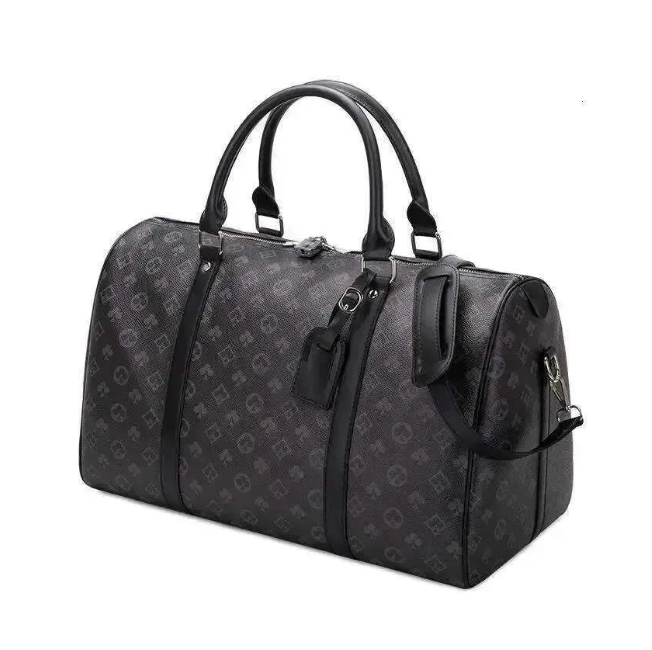 Designer Duffel Bag Genuine Leather Holdall Luxury Keepall 55 Luggage Bags Men Women Luxurys Handbags Big Capacity Classic Travel Bag-image-1063591452