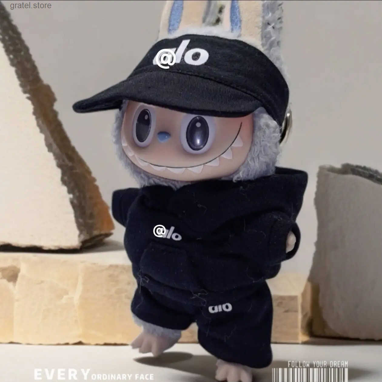 Labubu Doll Clothes Set Advanced clothes designer 17cm labubu Mini luxury Cute design labubu senior fashion brand Gift 2025 New L250625-image-1063589038