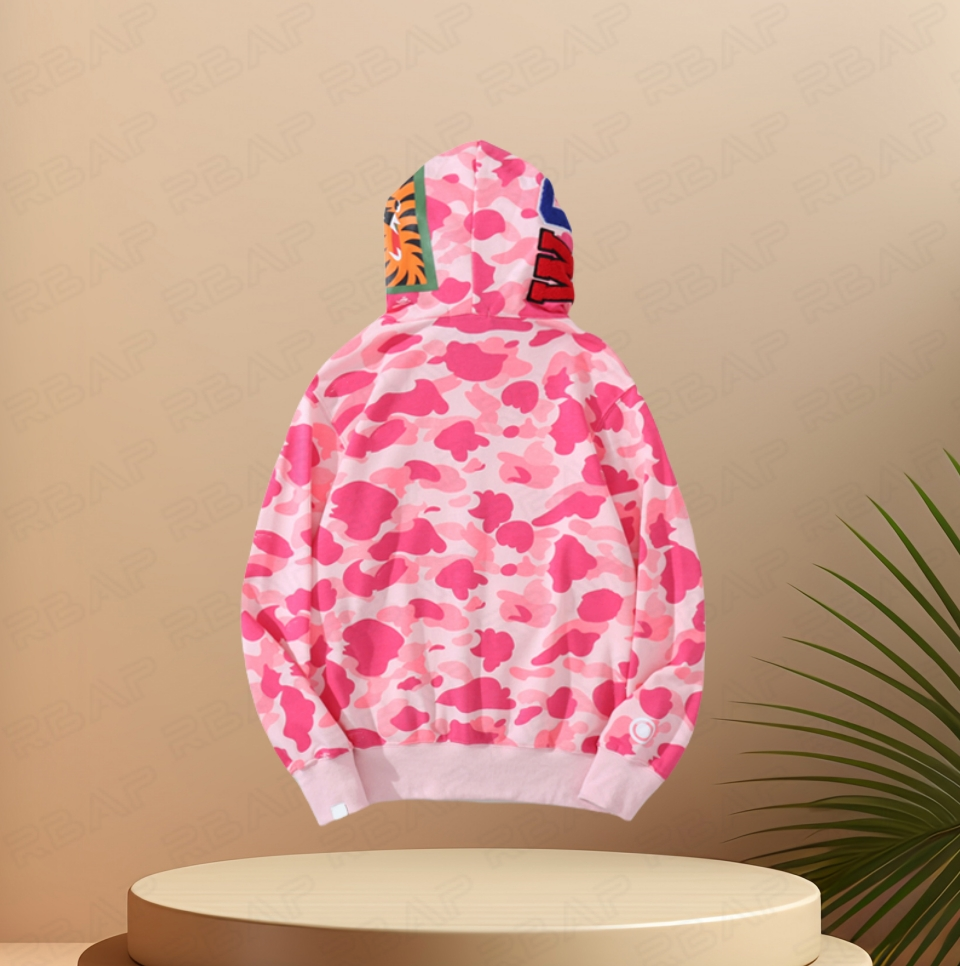 Men's shorts designer hoodie mens women Camouflage jacket Jogger Zipper Shark japanese fashion sportwear Brand hooded sweatshirt tracksuit s