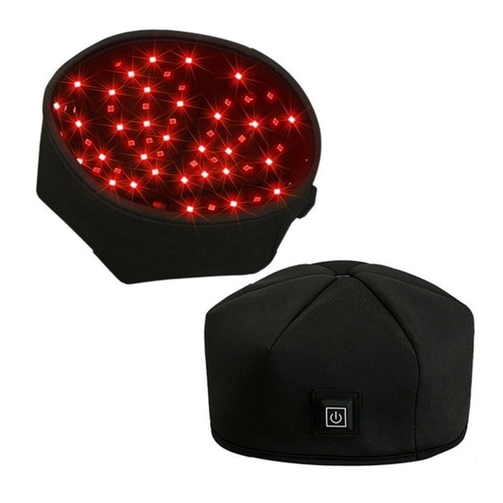660 nm 830 nm Red Light Therapy Cap Near Infrared Helmet Cap 120 Diodes