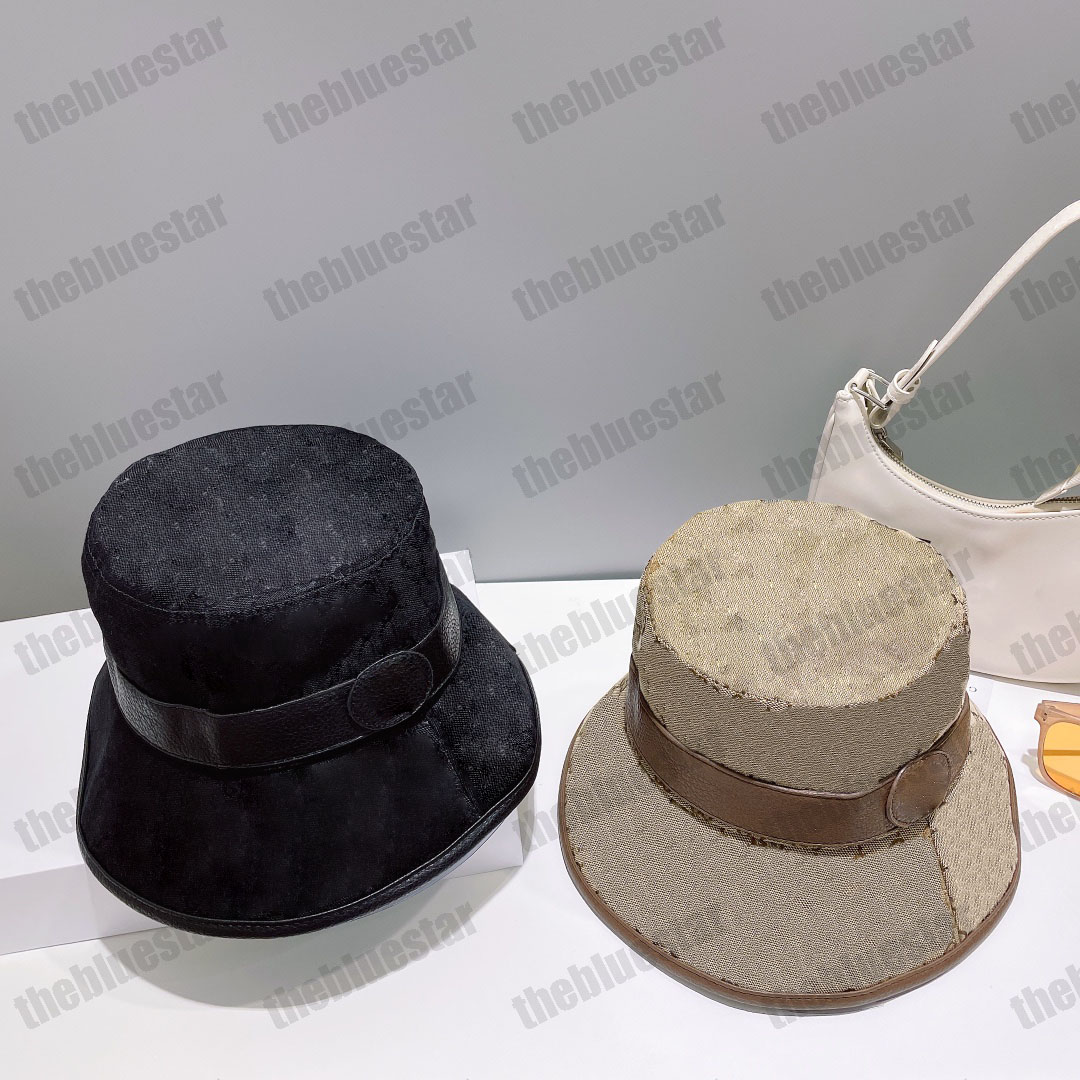 Designer Women Bucket Hat Cap Men Fitted Hats Leather Print Casquette Unisex Fisherman Sunhat Wide Brim Baseball Caps Visor Beanie CRG2504291F6-image-898060245