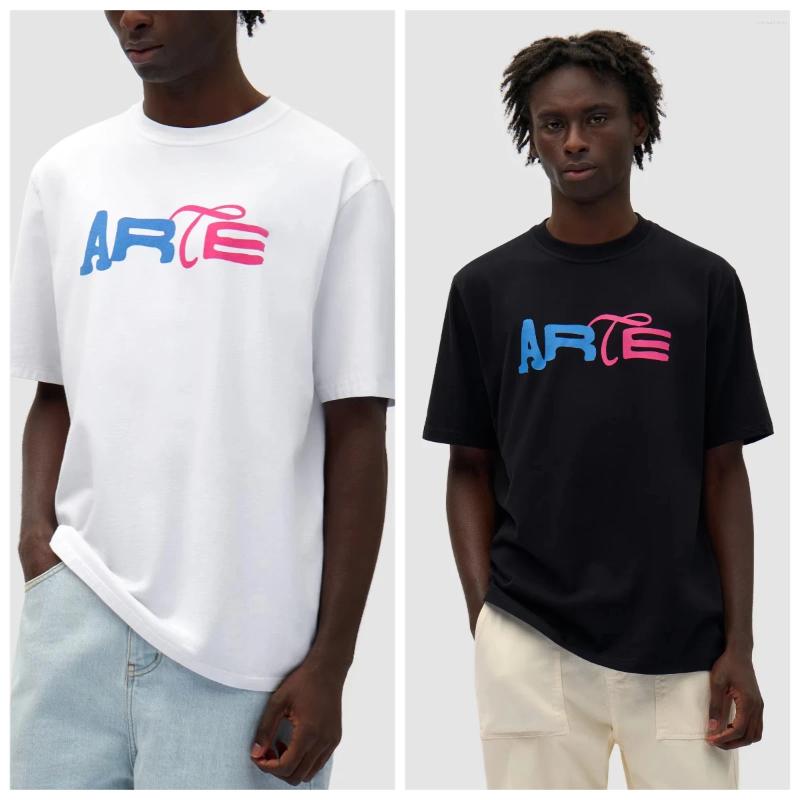 Mens T Shirts Arte Antwerp 2025 Summer In Shirt High Quty Duo Print T-shirt Men Women Casual Oversize Short Slve Ts T250717