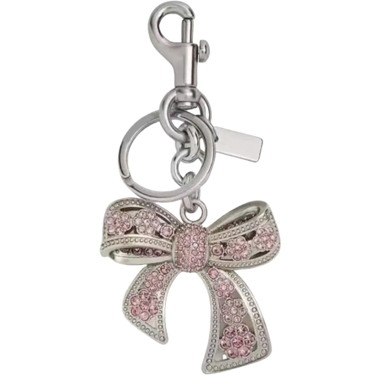 c o a ch keychains Exquisite bag charms keyring simple keychain wallet letters strawberry key buckle womens designer purse charm pendant sh0297