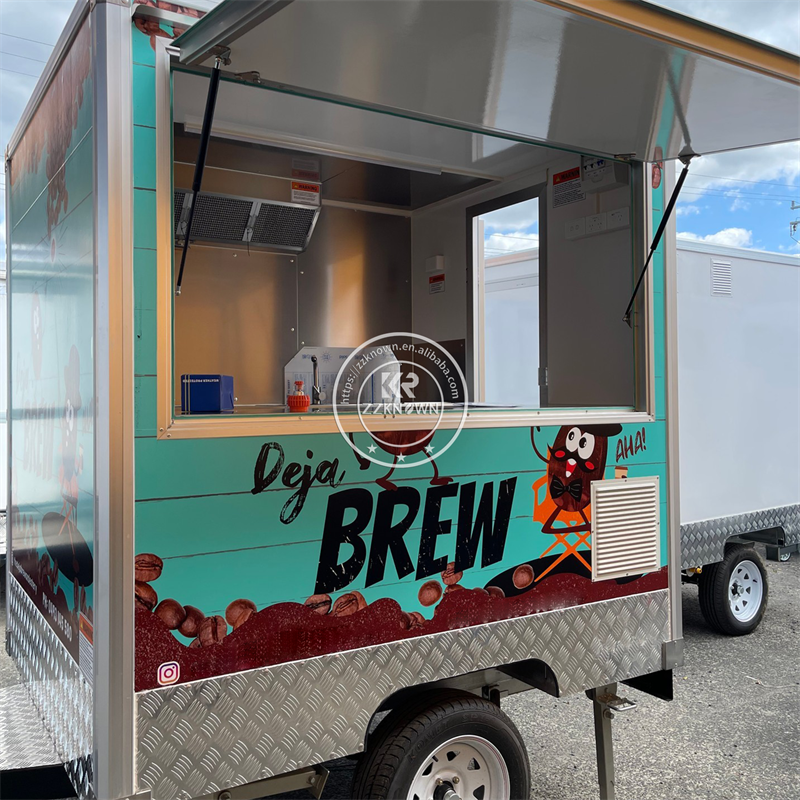 Mobile Outdoor Food Truck Pizza Coffee Hot Dog China Commercial Street Food Trailers For Usa Europe-image-1063734051