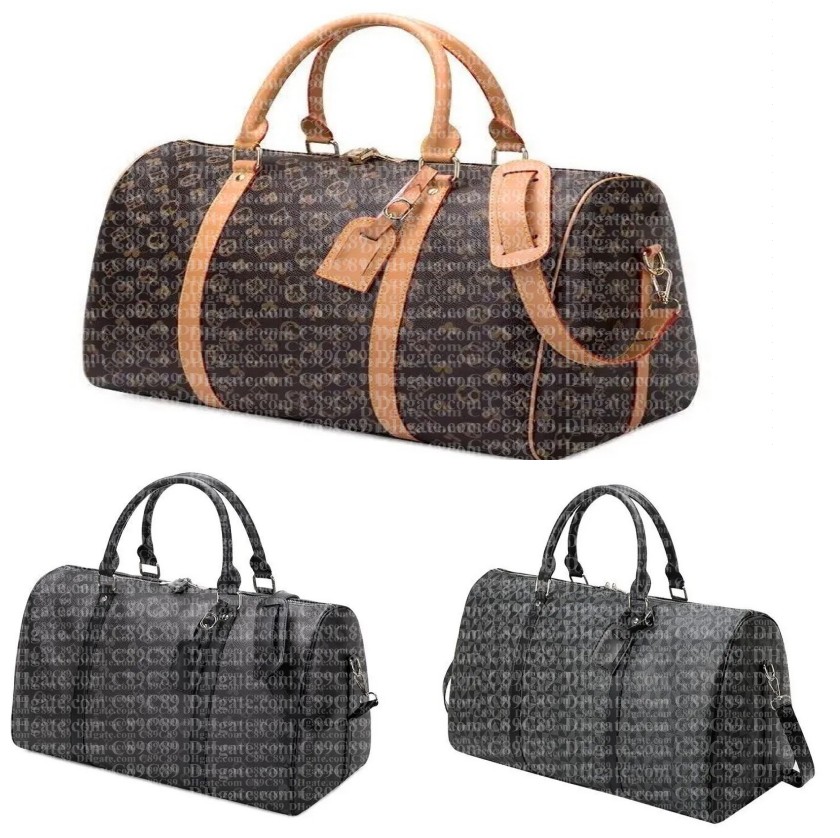 High quality Man Duffel Bags Designer Bag fashion men women travel bag duffle bag, designer luggage Pu Leather handbags large capacity Crossbody-image-973878595