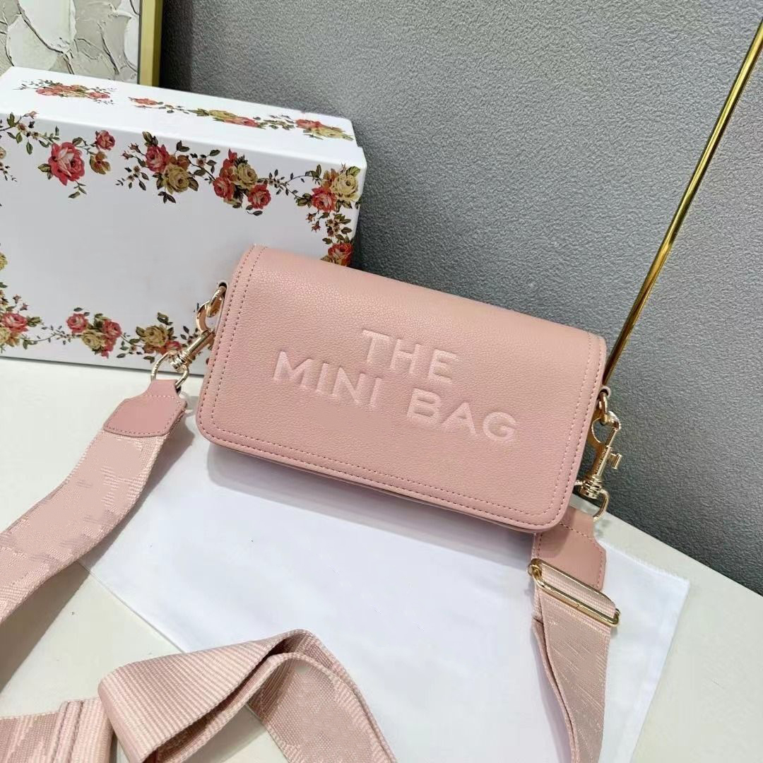 Designer Crossbody Bag The Mini Bag Leather Crossbody Bag Woman Shoulder Bag Lady Leather Black Classic Popular Street Shopping Bags High Quality bg
