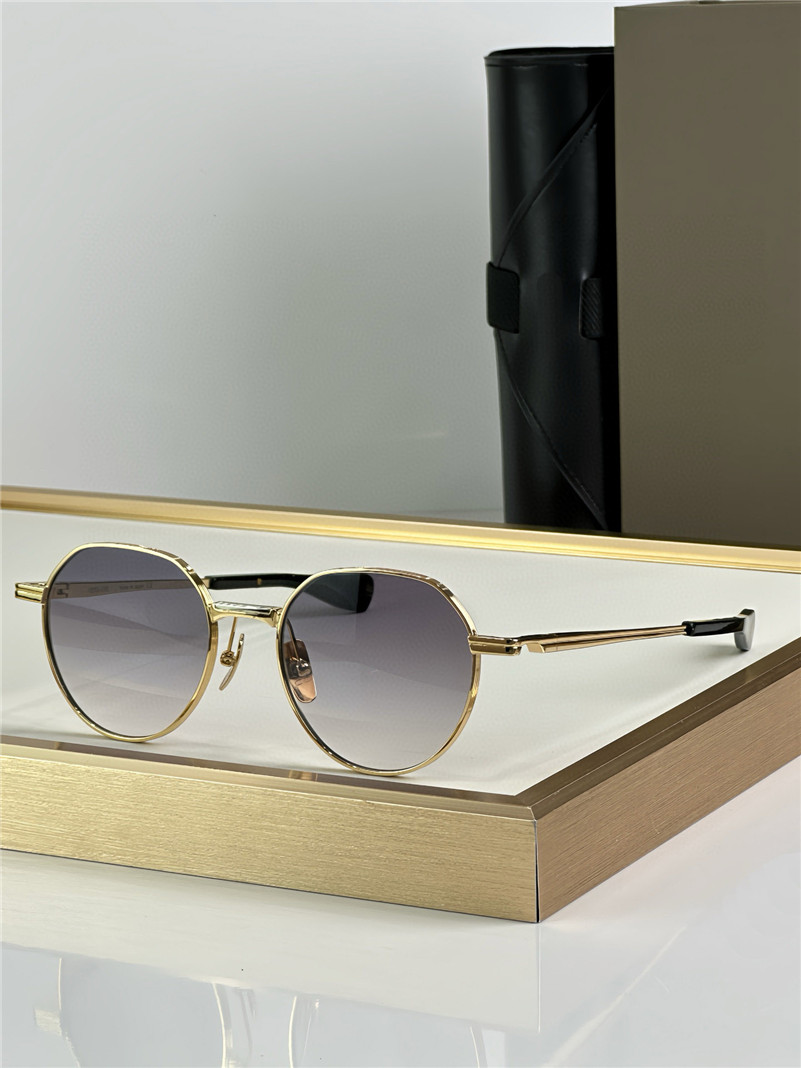 Nouvelles lunettes de soleil de design de mode vers un cadre rond rétro