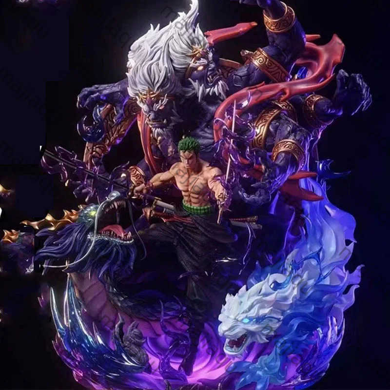 New Anime One Piece GK Action Figure Roronoa Zoro Figurine PVC Statue Model Charm Toys Gift for Girls Boys Collections H250627 C260309-image-1096836646