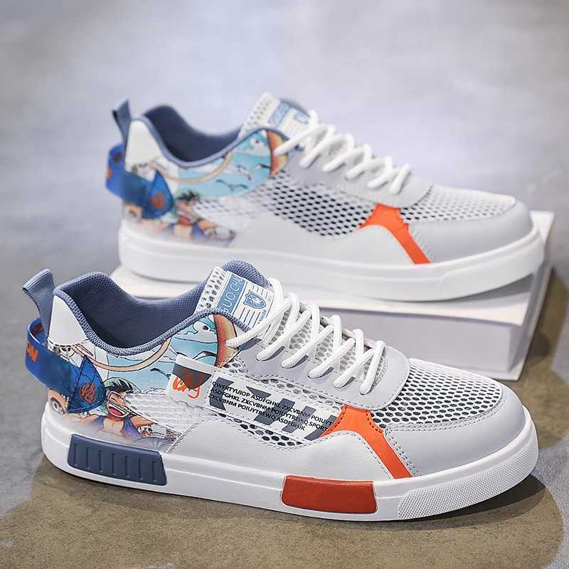 Chaussures de course respirant cfy anime baskets décontractées hommes skateboard à grande taille tennis mascino chaussures m y250627