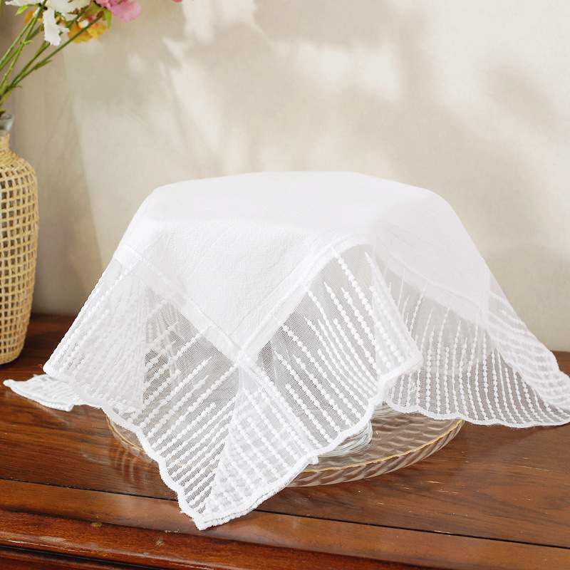 Meteor shower lace solid color table cloth coffee table dressing table cover cloth dormitory table cloth photo background cloth R4VV01-image-1104229469