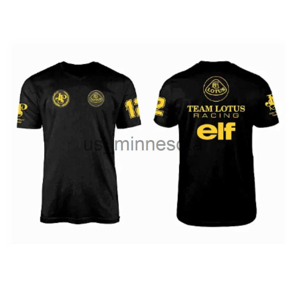 2025 Lotus JPS 1986 Fury F1 Shirt Fashion Breathable Sports Outdoor Comfort Travel Mens T-Shirt 3D Pattern Suitable for Summer J250628