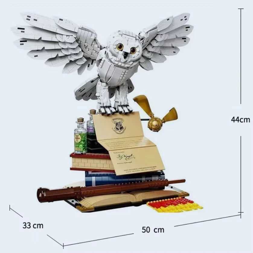 Classic Movie Pet Messenger Owl Building Block Model HEDWIGS Building Block Set Childrens Adult Toy Gifts K260311-image-1097062003