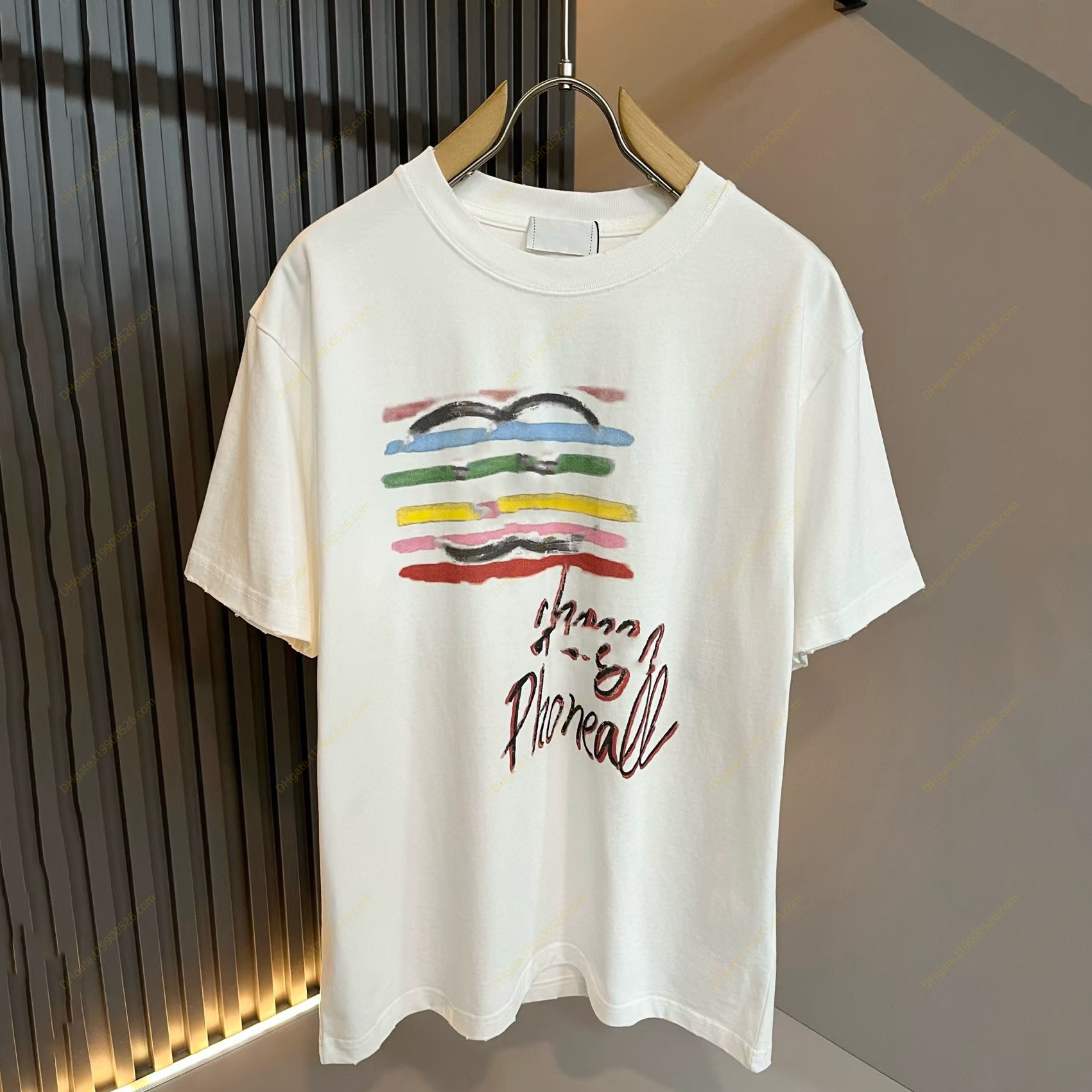 Mens T Shirt Europ Desgn Hot Summer cotton Style Patterns Embroidery With Letters Tees Short Sleeve Casual Shirts Unisex Tops Size S-5XL