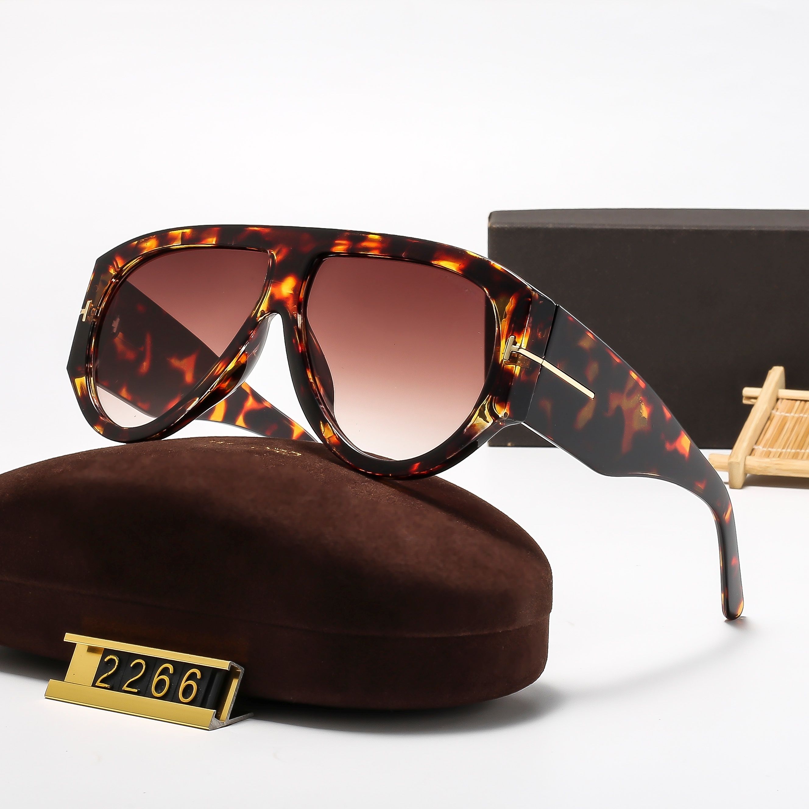 sunglasses for women designer sunglasses Contemporary Elegant Aesthetics Metal half frame glasses Full of temperament eyeglasses mens sunglasses-image-939655568