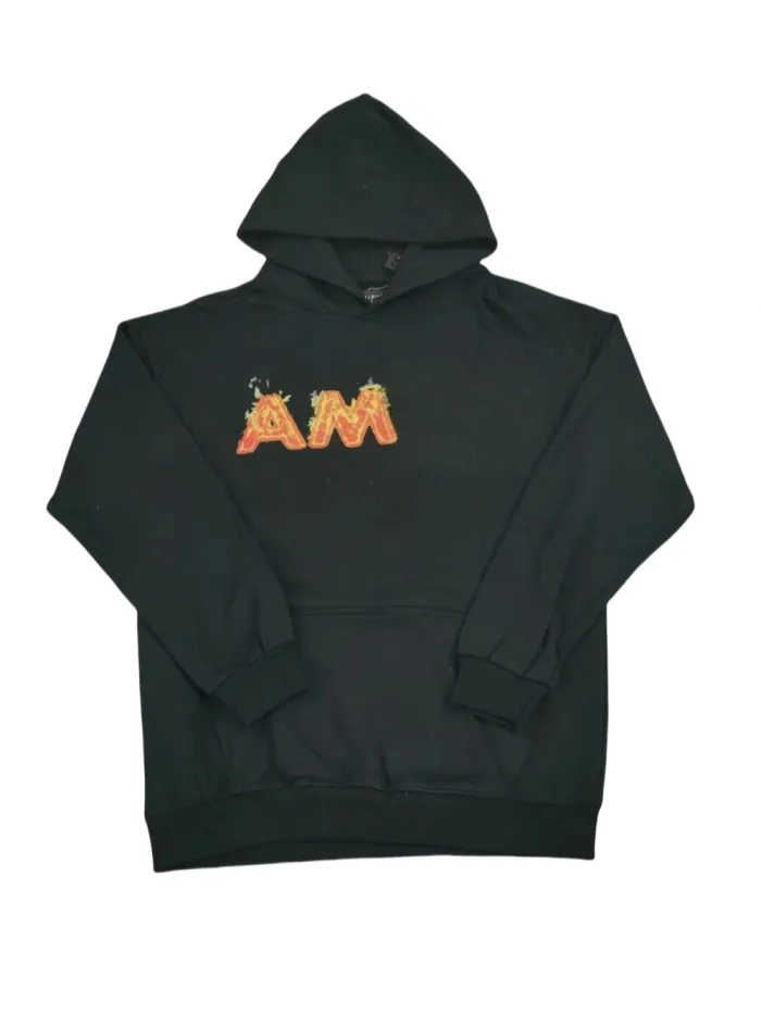 50 % de réduction sur le sweat à capuche imprimé avec lettre MA Chest Flame