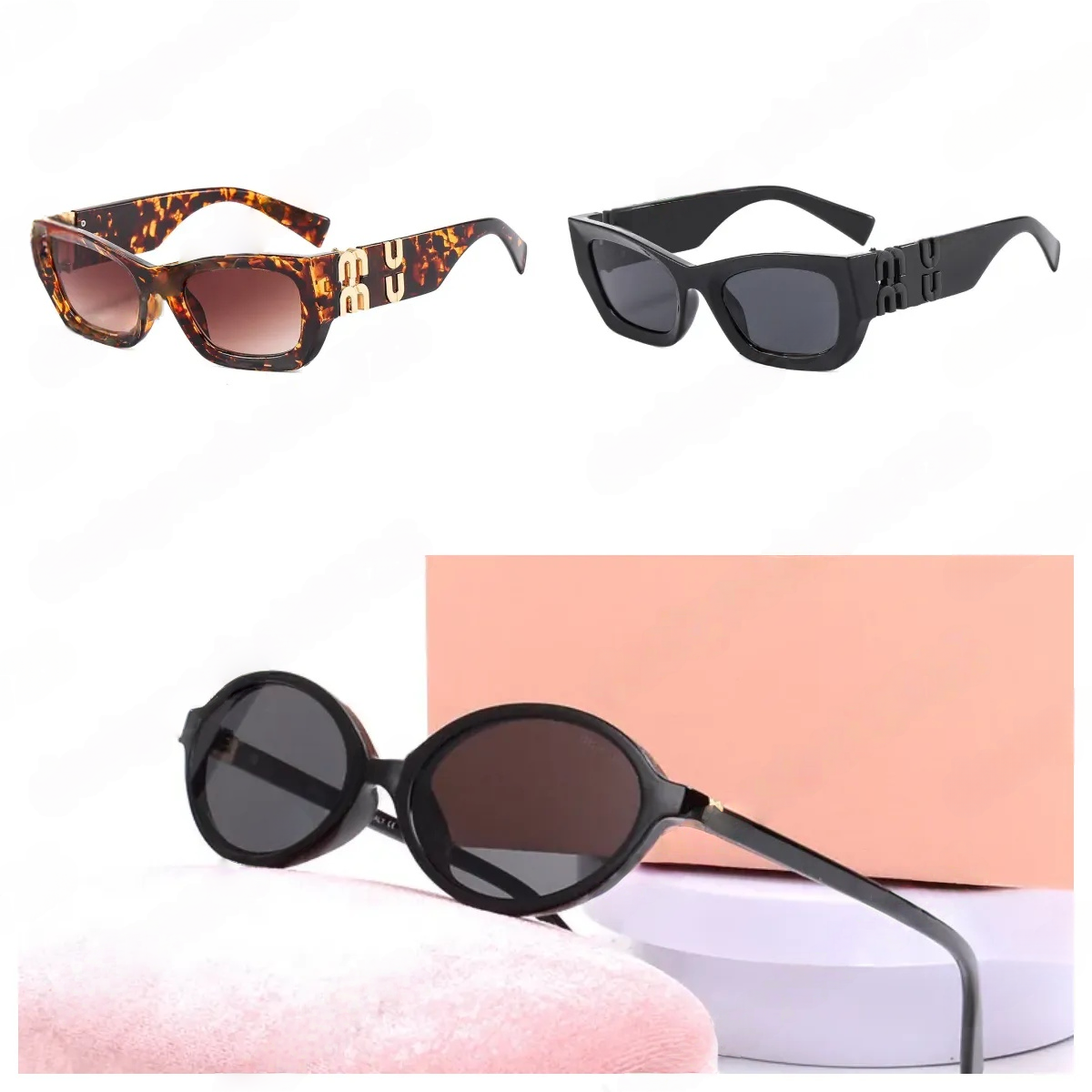 Womens Designer High Quality Oval Sun Retro Small Round Sunglass 2025 New Product Prescription Glasses Sunglasses For Women Designe Wholesale F3214