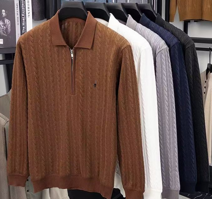 Sweatshirts pour hommes Pulllateur tricoté à la mode Pilor tiède en vrac Cardigan manteau hommes femmes vêtements longs décontractés vêtements tr