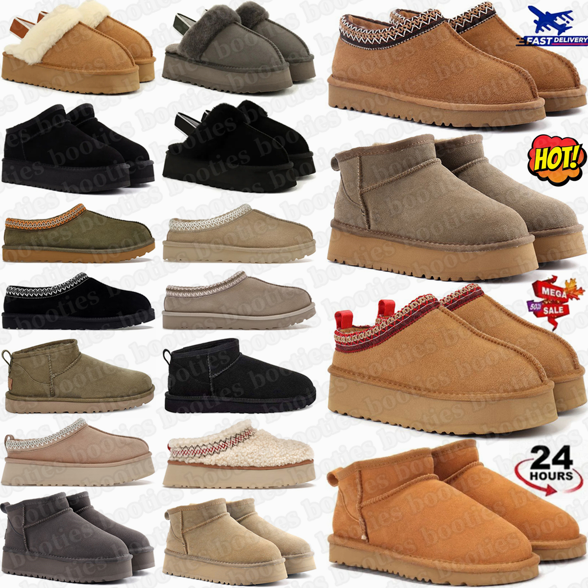 Tasman Tazz Slippers Australia Classic Ultra Mini Platform Womens Boot Heritage Braid Natural Boots Chestnut Hardwood Black Mustard Winter Women