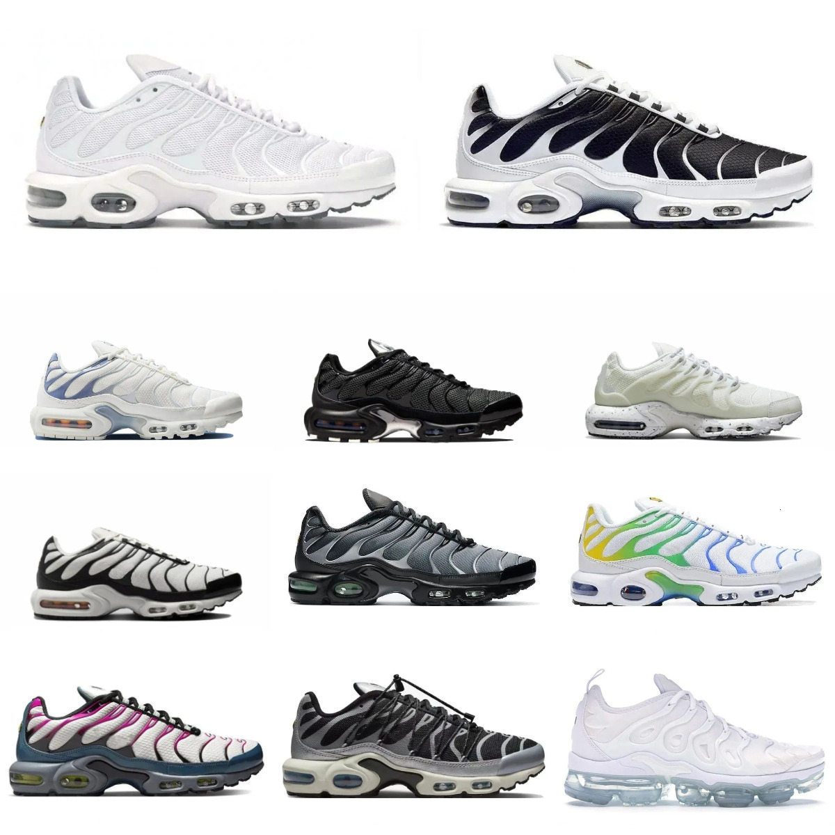 TN Plus Ultra Casual Sports Shoes Men Women Tns 3 Utility Requin SE OG Triple White Black Grey Blue Trainer Shoe Gradient Dusk Unity Mesh Breathable