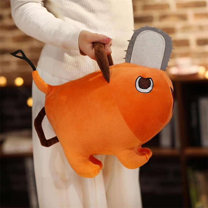 Anime Chainsaw Man Pochita Cosplay Plush Toys Cartoon Cushion Pillow Soft Animal Stuffed Dolls Birthday Xmas Gift 45cm 230410 W260306-image-1096676756