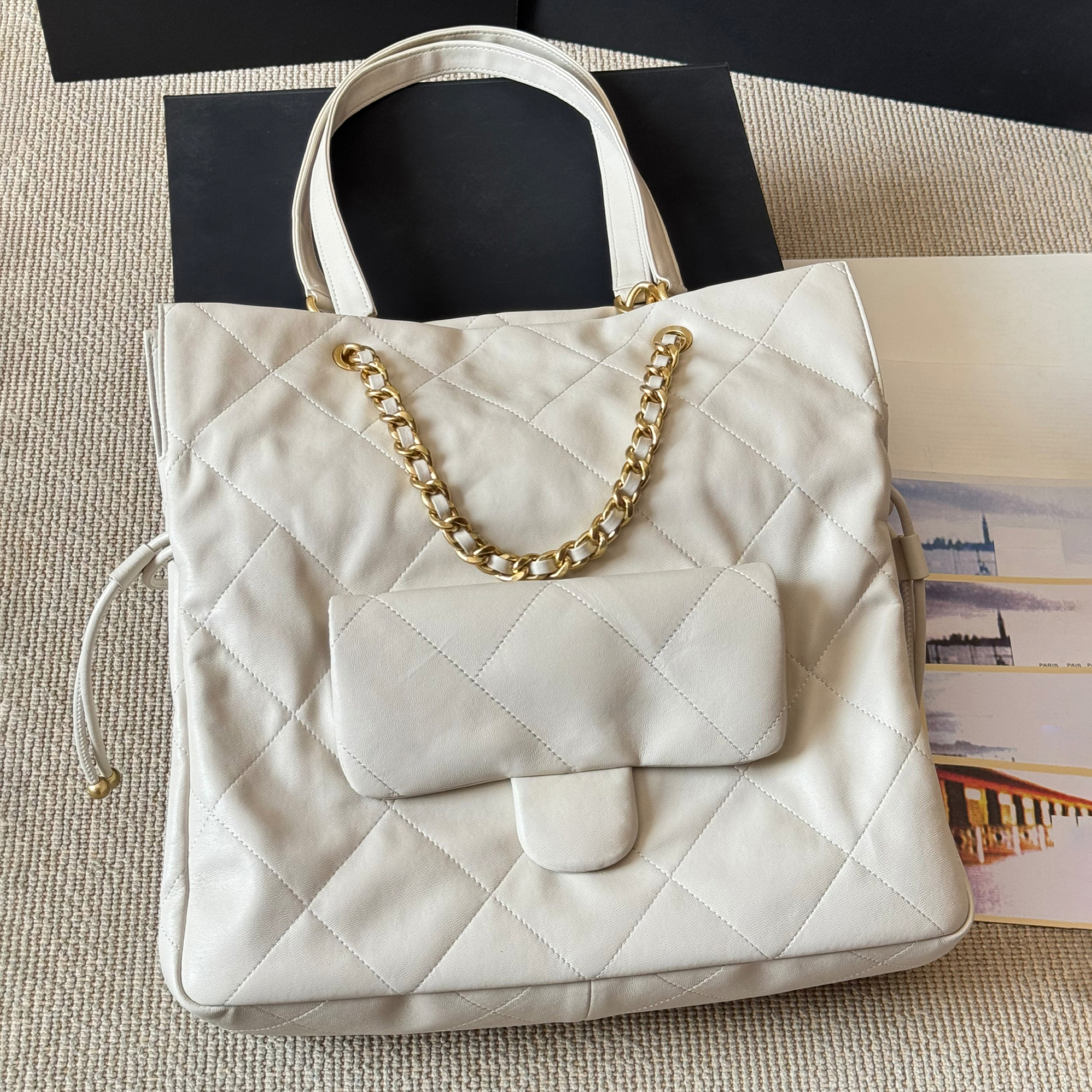 Womens winter Trendy large Shoulder handbag Top quality Real leather Designer tote bag shoulder bags Designer weekend bag Shopping Travel bag Large