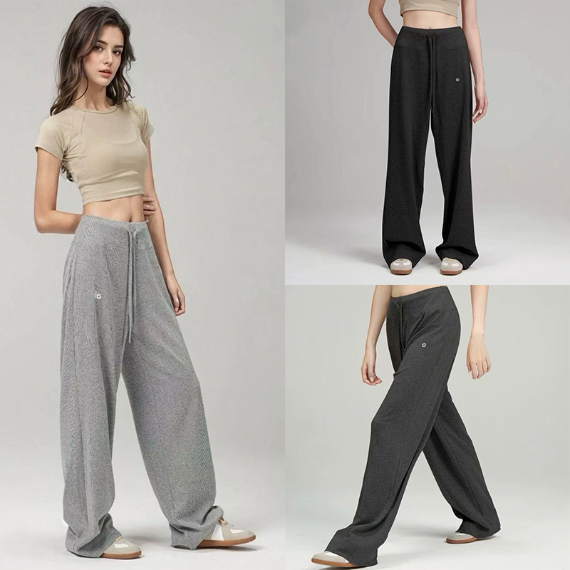 Yoga Pants lalign leggings Outfits Lady Sports Triple yoga Ladies Pants Exercise Fitness Wear Girls Running Leggings gym slim fit align Loose pan-image-1078287177