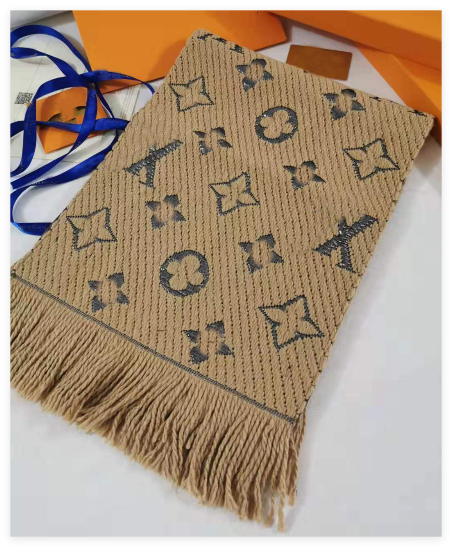 Écharpes en laine Hiver printemps 100% cachemire foule Men de mode Femmes de créateurs de lettres classiques Pashmina châles Swarves Nouveau cade