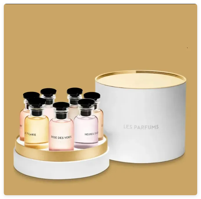 Top Perfume Set 10ml 7pcs rose/ etoile filante/ cceur battant/ attrape-reves/ matiere noire/ le jour se leve/ heures d'absence Fragrance Lastin