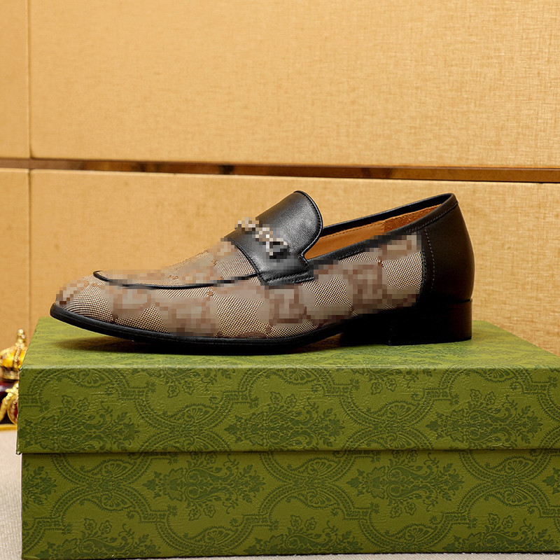 Designer dress Shoes Men Leather Shoes Luxury Wedding Lofars Black brown Leather Mules Comfortable Mens Casual loafers Sneakers size 38-45 top quali