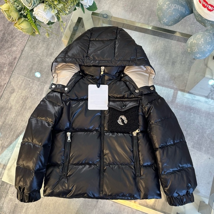 2025 Winter Designer kids Coat luxury Down JaCKet For kid baby Outerwear CHIldren Warm Coat boy girl CloTHes size 110cm 160cm B3 H251011-image-1079335655