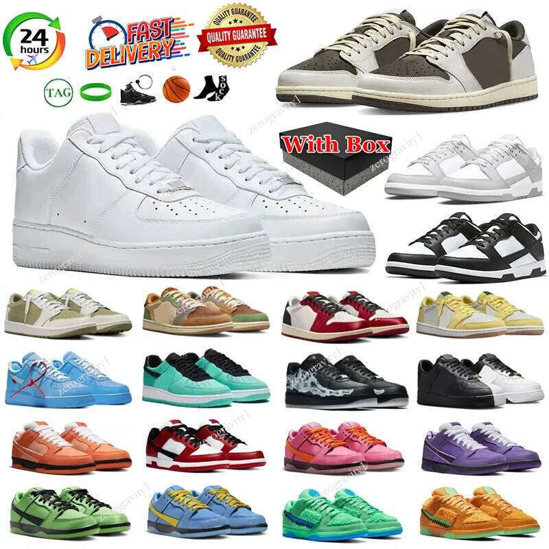 Designer 1 Chaussures de course One Reverse Mocha Black White Gum Orange Lobster Cherry Valentin Day Grey Fog Green Mens Chaussures Femmes Femme