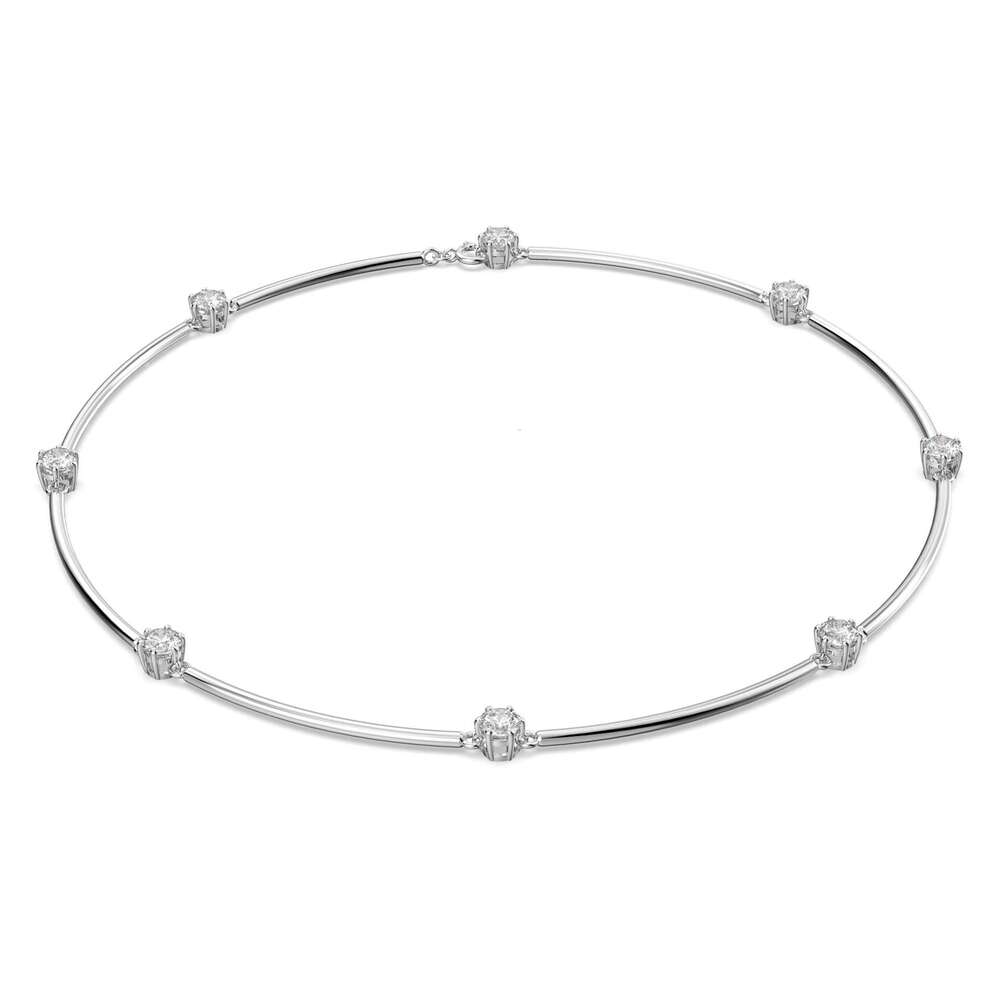 Concepteur de collier de tennis pour femmes micro-sculpts en cristal d'épissage imitation collier perle collages de haute qualité designer bijoux