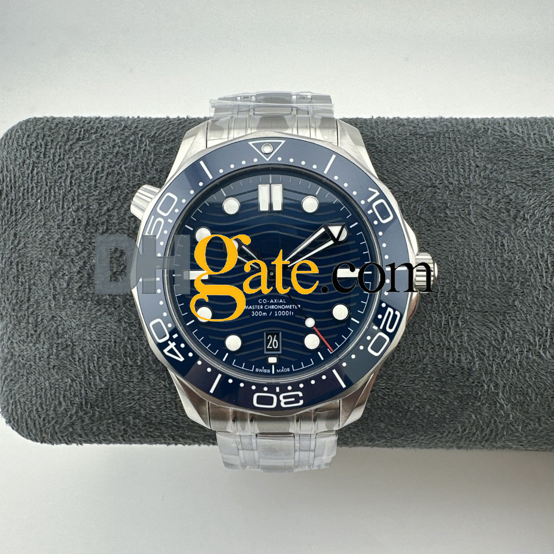 Super clone 210.90.42.20.10.001 watch AAAAA Ceramic Bezel Luxury Watch Top Quality Mens Men Automatic Watches Mechanical Movement Blue 300 designer