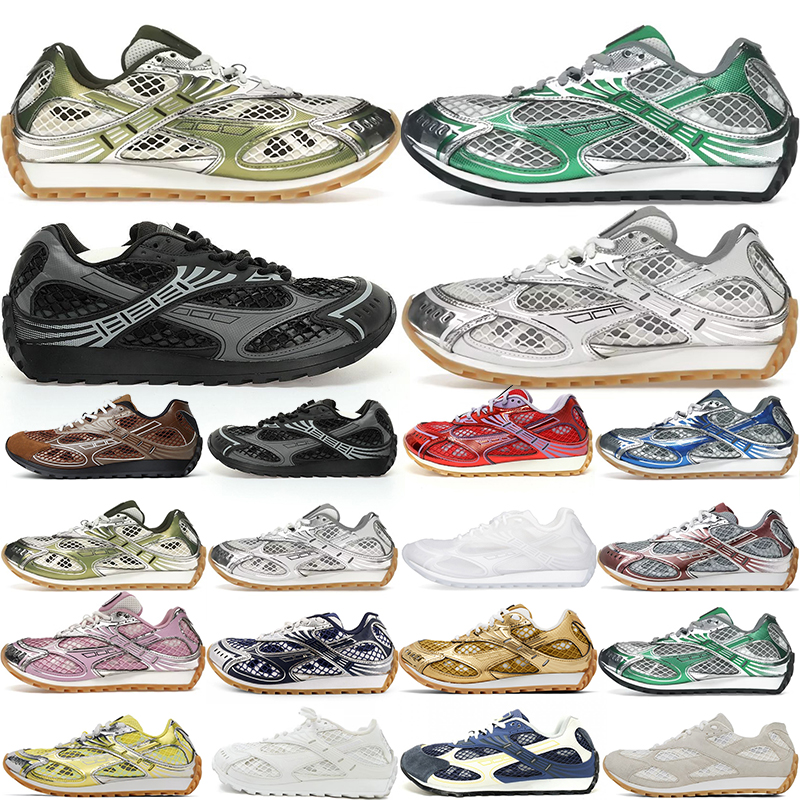 designer shoes orbit sneaker fashion athletic Luxury mens womens Mesh PU Rubber Breathable black sliver red green mens trainers sports Tennis-image-950325137