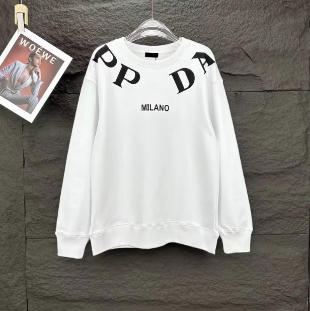 Winter high quality hoodie coat men's designer new luxury fashion letter round neck long sleeve luxury fashion men's hoodie