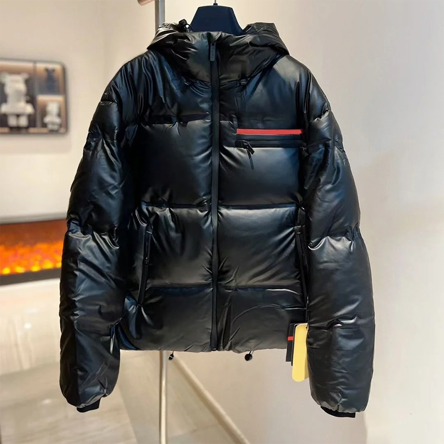 Designer Puffer Jacket Down Coat Vest Combo Set Thick Warm Fabric Windbreaker Protection Slim Corset Detail with Pockets Oversize Fit Option for