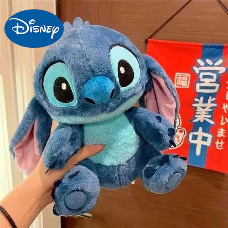 Disney 25cm Stitch Doll Stuffed Plush Toy Pillow Soft Childrens Birthday Gift H251009-image-1079039983